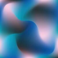 A blue and pink abstract background with a wavy shape vector