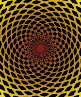 graphic hypnotical net vector