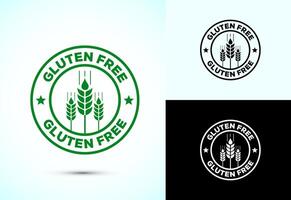 Gluten Free Icon Design Illustration For Apps And Websites vector