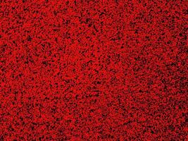 Abstract noise texture on red background. Rough grunge pattern with scattered random particles. Black and red texture for design vector