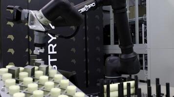 Dubai, UAE - June 2024. Advanced Robotic Automation in Manufacturing Environments for Enhanced Efficiency and Precision. Media photo