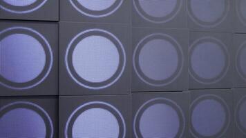 Modern Blue Digital Circles Background Design Featuring Dynamic and Creative Elements in Art. Media photo