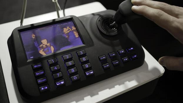 An advanced Control Interface with a Joystick and Display screen for usability. Media photo