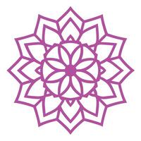 Islamic Mandala Design with Abstract Floral Patterns vector