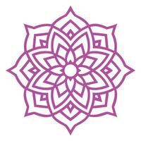 Islamic Abstract Mandala for Artistic and Spiritual Creations vector