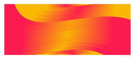 Bold Abstract Gradient Designs for Creative Media vector