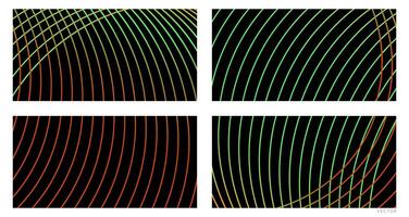 Stunning Gradient Shapes for Website Headers vector