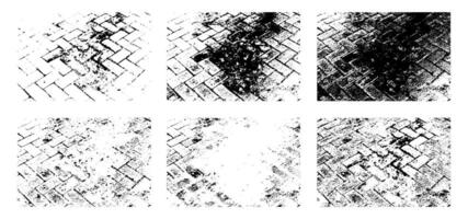 Black Grunge Splatter Texture with Stains and Spray Effects vector