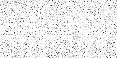 Grainy fine seamless pattern. Texture white with black noise. Speckled chaotic background with scratches and dots. vector