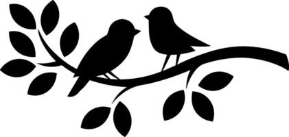 Birds on a Branch vector