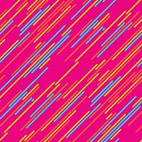 Graphic stripe pattern with colourful lines and geometric shapes. Ideal for modern wallpapers, textile prints, and abstract artwork. vector
