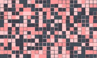 Symmetrical cube design with soft colours. Perfect for contemporary textiles, repeat prints, and ornate backgrounds, adding a touch of visual simplicity. vector