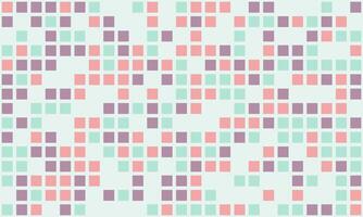 Elegant mosaic tile pattern with vibrant colours. Perfect for textile, decorative covers, or modern graphic design with structured and symmetrical appeal. vector