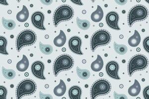 Motif india at style rectangle. Orient curled in abstract east. Nature native boteh fashion. vector
