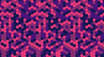 Round spotted pattern with abstract geometric circles. Ideal for seamless wallpapers, textile prints, or trendy backgrounds with a creative touch. vector