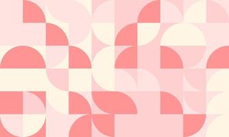 Seamless geometric mosaic pattern with clean shapes. Perfect for abstract backgrounds, modern poster artwork, or trendy textile prints. vector