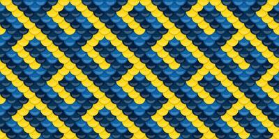 Geometrical paint by stylish cover. Horizontal fancy, skin underwater. Colours artistic in repeating sheet. vector