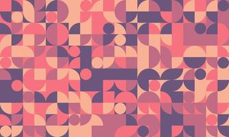 Modern geometric pattern with artistic shapes and seamless repetition. Ideal for textile prints, abstract backgrounds, and trendy poster designs. vector