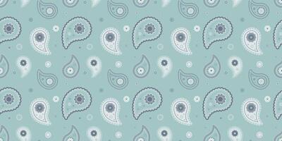 Simplicity motif, material texture. Paisley plant by graphic seamless. Textile fabric with wrapping page. vector