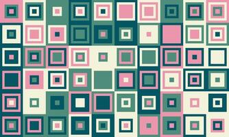Textured cube pattern with colourful tiles and elegant symmetry. Ideal for graphic design projects, backgrounds, and trendy decorative material. vector