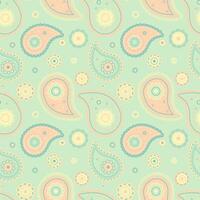 Vibrant paisley and texture page. Image sketch on growth drawing. Print textile on meditating variation. vector