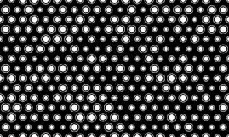 Abstract polka dot pattern with geometric circles, perfect for seamless textile prints, wallpaper, or modern poster backgrounds. A trendy and creative design. vector