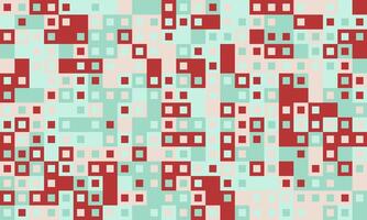Textured cube pattern with colourful tiles and elegant symmetry. Ideal for graphic design projects, backgrounds, and trendy decorative material. vector