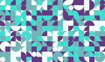 Geometric mosaic pattern with creative shapes and minimal style. Perfect for modern posters, seamless backgrounds, or textile prints. vector