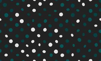 Polka dot pattern with colorful round spots, ideal for textile fabrics, seamless wallpapers, and abstract backgrounds with a geometric touch. vector