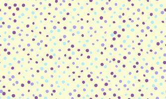 Seamless polka dot with geometric circles, perfect for fabric prints, posters, or abstract backgrounds. Trendy pattern for wallpapers and textile designs. vector