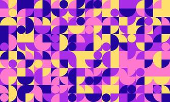 Geometric pattern featuring minimal shapes and seamless design. Great for abstract backgrounds, trendy posters, or textile prints. Modern and artistic simplicity. vector