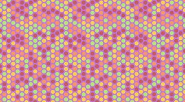 Abstract geometric polka dot pattern with repeating round spots. Great for textile prints, trendy wallpaper, and creative poster backgrounds. vector