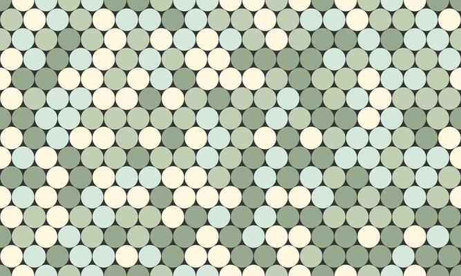 Polka dot pattern with geometric circles. Perfect for textile designs, wallpaper, or trendy poster backgrounds with an abstract minimalist style.