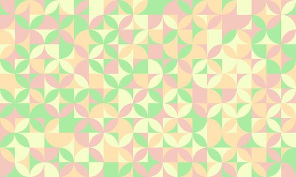Creative geometric pattern with mosaic shapes and seamless design. Ideal for modern posters, backgrounds, or abstract textile prints. vector