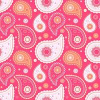 Paisley native on trend decoration. Tradition medallion on minimal repeat. Repeating pattern material elegance. vector