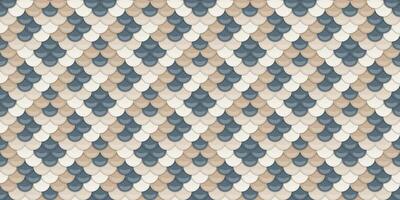 Symmetric ornament, simple geometric. Crocodile neutral a template structure. Flake modern, art wave. vector