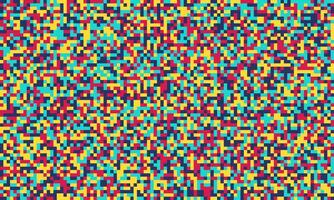 Textured cube pattern with colourful tiles and elegant symmetry. Ideal for graphic design projects, backgrounds, and trendy decorative material. vector