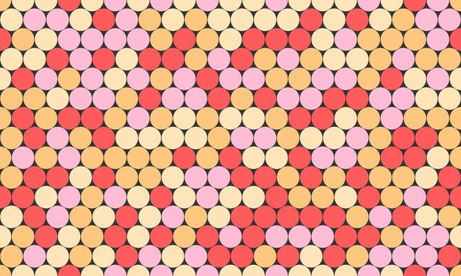 Polka dot with a repeating round spot pattern. Perfect for seamless textile prints, trendy wallpapers, and abstract geometric poster backgrounds.