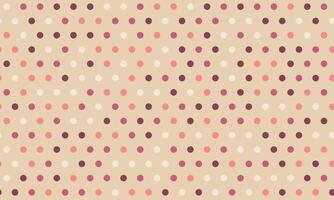 polka dot pattern with abstract round shapes. Great for textile designs, seamless wallpapers, or trendy poster backgrounds with a minimalist geometric style. vector