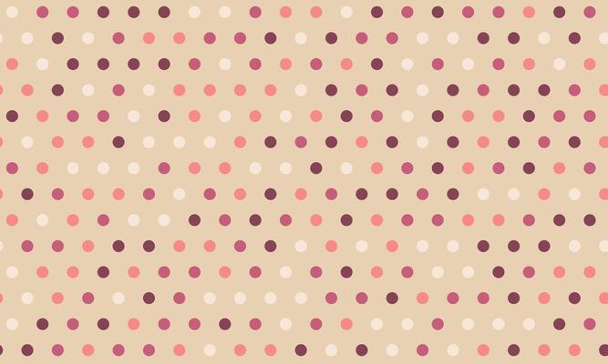 polka dot pattern with abstract round shapes. Great for textile designs, seamless wallpapers, or trendy poster backgrounds with a minimalist geometric style.