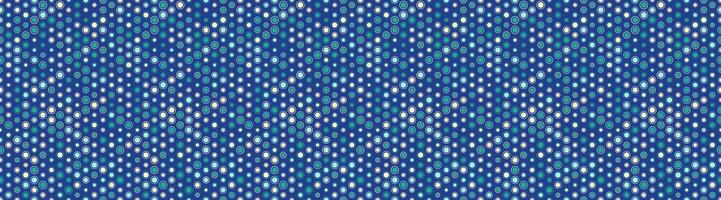 Round spotted pattern with geometric repetition. Ideal for fabric prints, poster backgrounds, and abstract wallpaper designs with trendy circles. vector