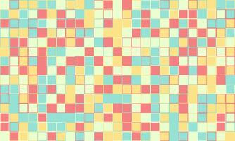 Colorful geometric grid pattern with minimal structure. Ideal for posters, creative materials, or textured backgrounds with a trendy, elegant touch. vector