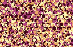 Creative geometric pattern with mosaic shapes and seamless design. Ideal for modern posters, backgrounds, or abstract textile prints. vector