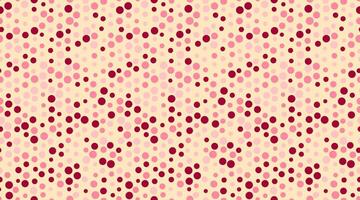 Abstract polka dot pattern with geometric circles, perfect for seamless textile prints, wallpaper, or modern poster backgrounds. A trendy and creative design. vector