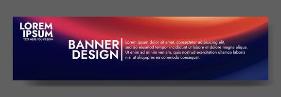 Abstract Gradient Background Red, Blue, Modern Template vector