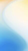 Abstract Pastel Blue Yellow Gradient Background Design Waves vector