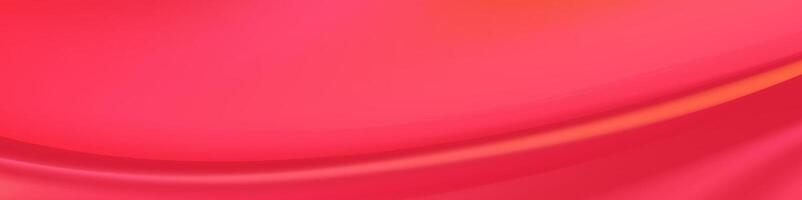 Abstract Red Gradient Background, Smooth Curves, Soft, Shiny, vector