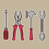 sets of tools good for graphic design vector