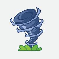 tornado good for sticker, clip art design, element design, etc vector