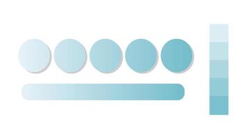 Abstract gradient background with baby blue and aquamarine color palette. Abstract illustration with gradient blur design. Blurred colored abstract background. Colorful gradient illustration vector